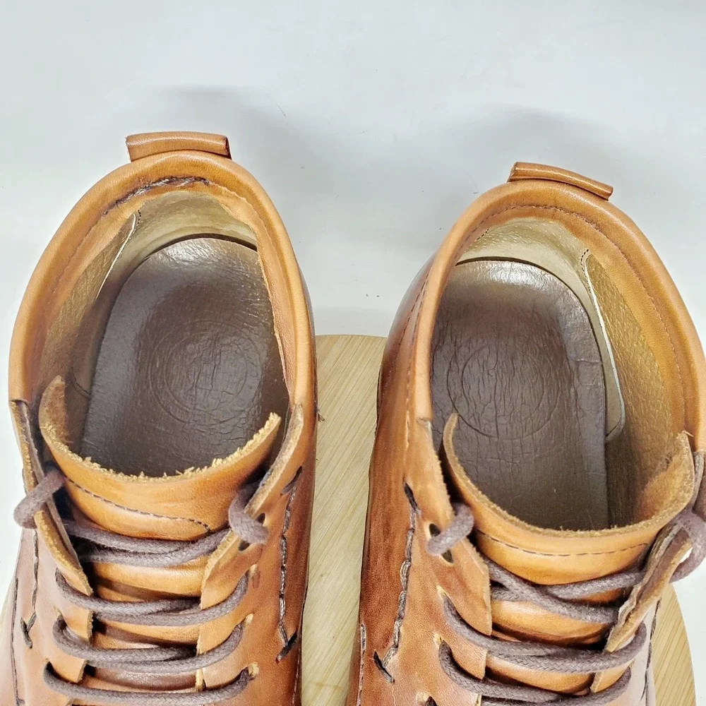 Sutro Boots Mens 10.5 D Lee Chukka Honey Brown Leather Lace Up Shoes